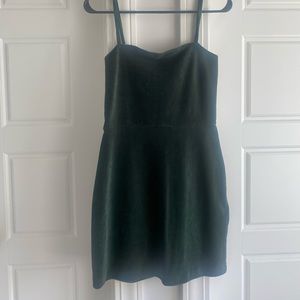Dark green dress